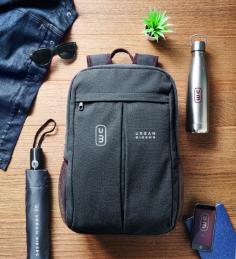Logo trade promotional item photo of: Laptop backpack in canvas