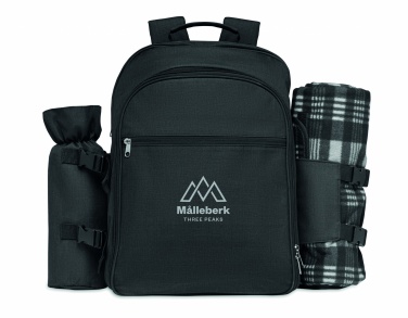 Logo trade business gift photo of: 4 person Picnic backpack