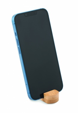 Logotrade promotional item image of: Mini bamboo phone stand
