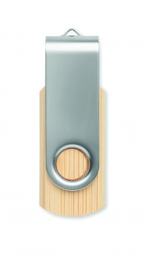 Logo trade promotional merchandise picture of: Techmate bamboo USB 16GB       MO6898-40