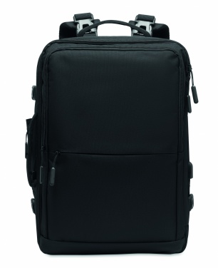 Logo trade advertising product photo of: Backpack 600D RPET