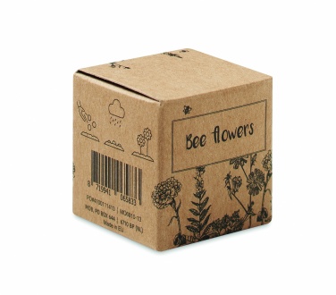 Logo trade promotional products picture of: Seed bomb with bee flowers