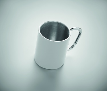 Logo trade promotional product photo of: Metal mug and carabiner handle