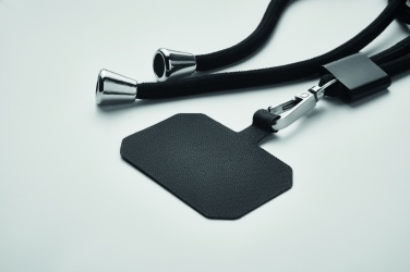 Logotrade promotional gift image of: RPET Phone holder lanyard