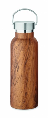 Logo trade promotional merchandise photo of: Double wall bottle 500 ml