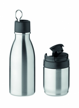 Logotrade promotional product image of: 2 in 1 double wall bottle 500ml