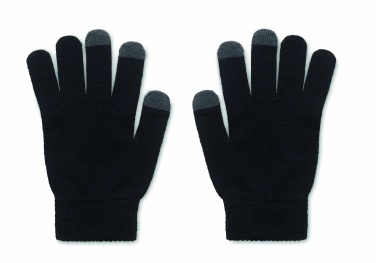 Logotrade promotional gift picture of: RPET tactile gloves