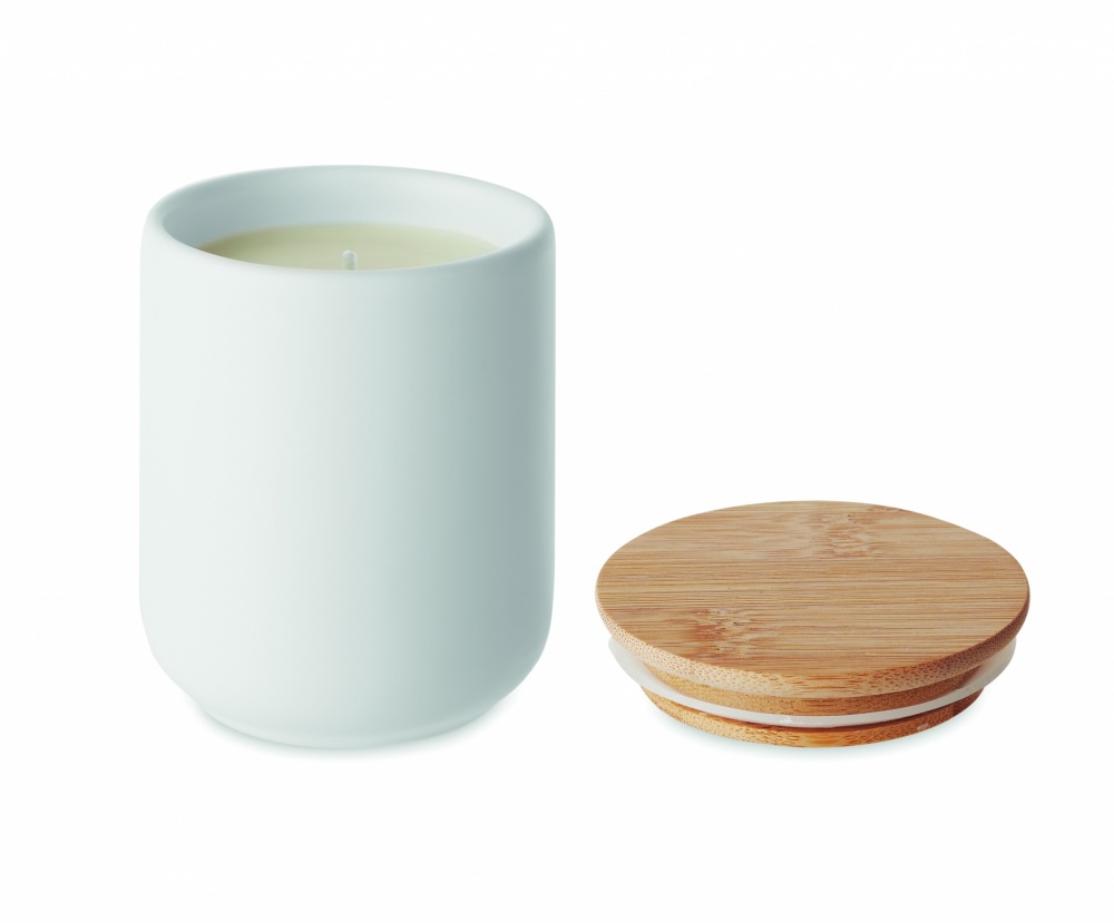 Logotrade promotional item picture of: Plant based wax candle 200 gr