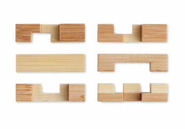 Logotrade corporate gift picture of: Bamboo brain teaser puzzle