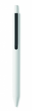 Logo trade promotional gifts image of: Recycled ABS push button pen