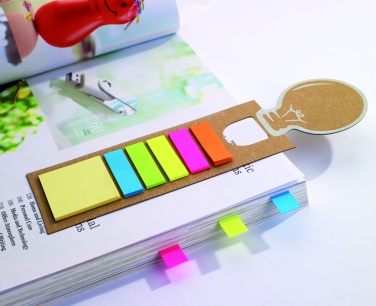 Logotrade advertising product image of: Bookmark with sticky memo pad