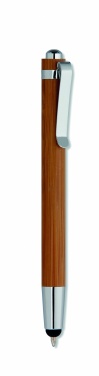 Logotrade promotional giveaway picture of: Bamboo pen and pencil set