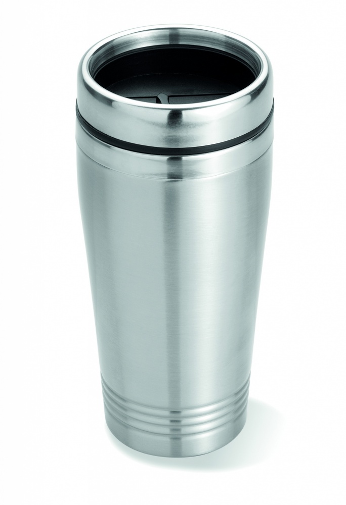 Logo trade promotional giveaways picture of: Double wall travel cup 400ml