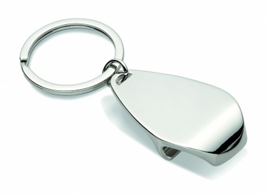 Logotrade promotional merchandise image of: Bottle opener key ring Tornio