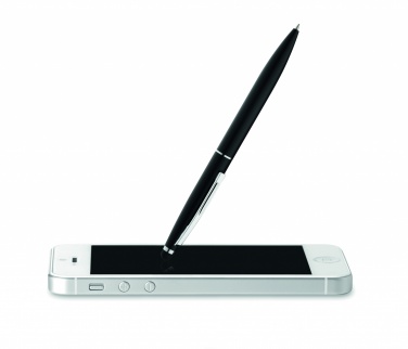 Logo trade promotional items picture of: Twist type pen w stylus top