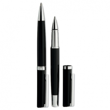 Logo trade promotional items image of: Pen and roller in paper box