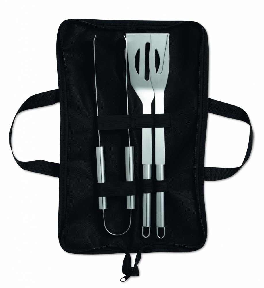 Logotrade promotional product picture of: 3 Barbecue tools in pouch