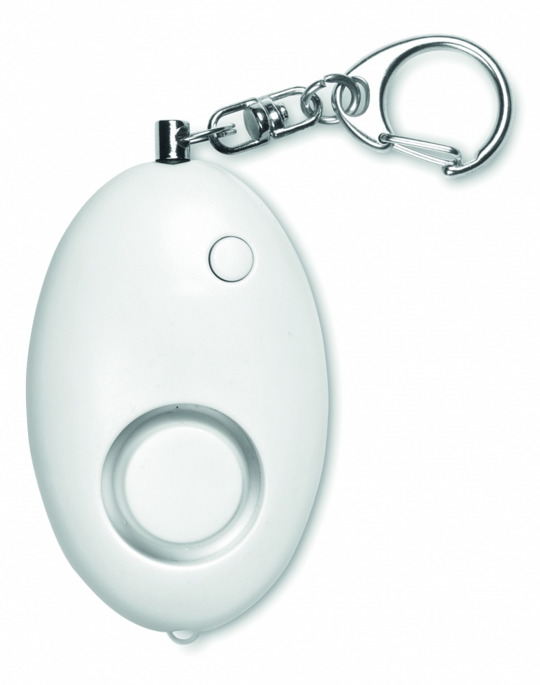Logo trade business gift photo of: Personal alarm with key ring Ventspils