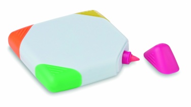 Logo trade corporate gift photo of: Square shaped highlighter