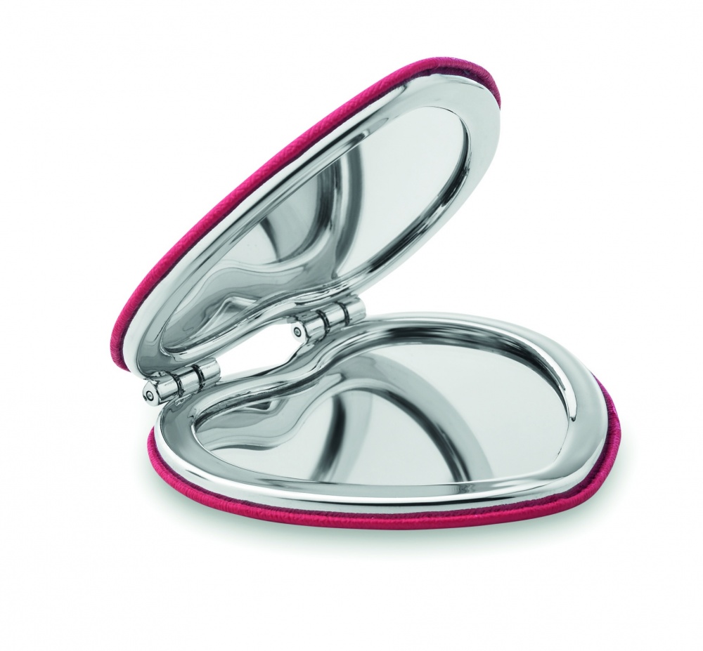 Logo trade promotional product photo of: Heart PU mirror