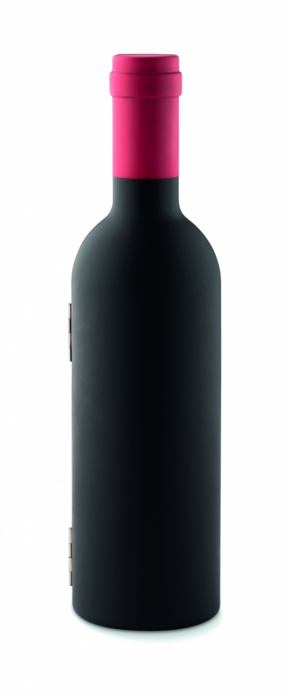 Logo trade corporate gifts picture of: Bottle shape wine set
