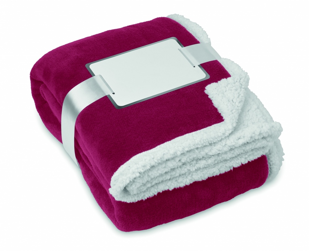 Logotrade corporate gift picture of: Blanket coral fleece/ sherpa