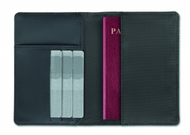 Logo trade promotional products picture of: 2 Tone passport holder