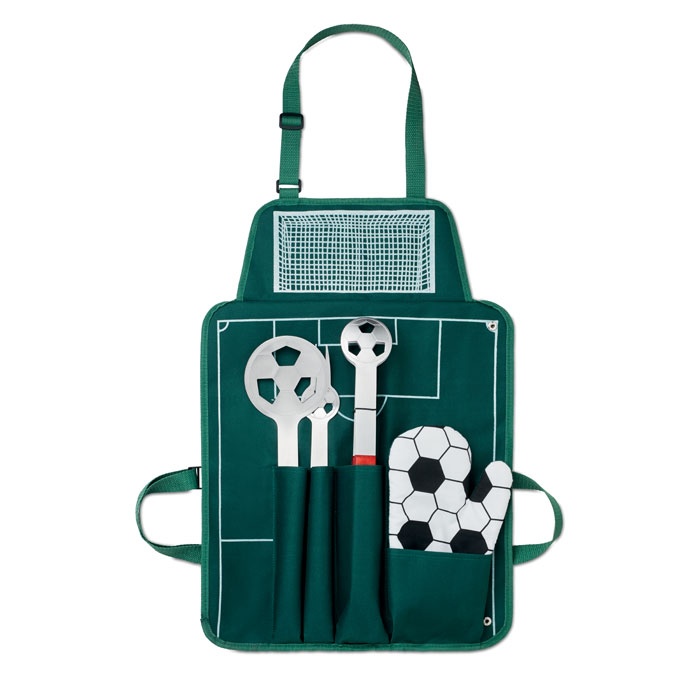 Logo trade promotional merchandise picture of: Football BBQ set