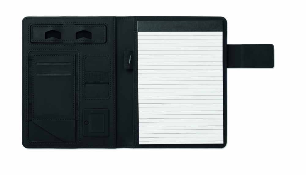 Logotrade promotional giveaways photo of: A5 folder with power bank