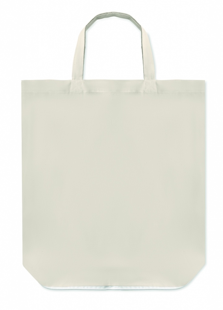 Logo trade corporate gifts image of: 100gr/m² foldable cotton bag