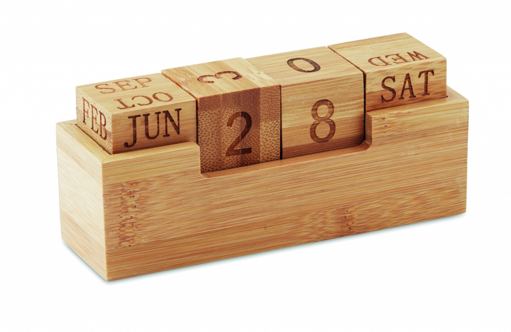 Logotrade advertising product image of: Bamboo calendar