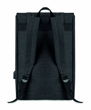Logo trade promotional merchandise image of: Backpack in 600D polyester