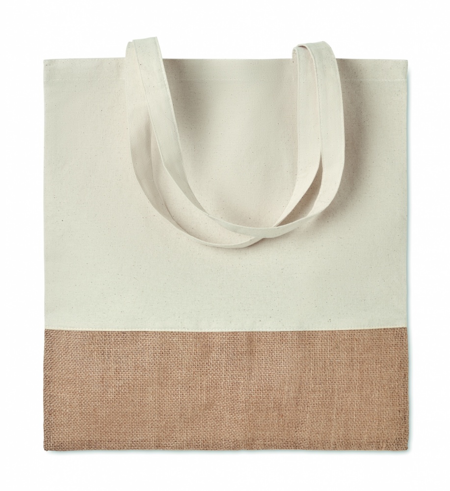 Logo trade promotional gifts image of: 160gr/m² cotton shopping bag