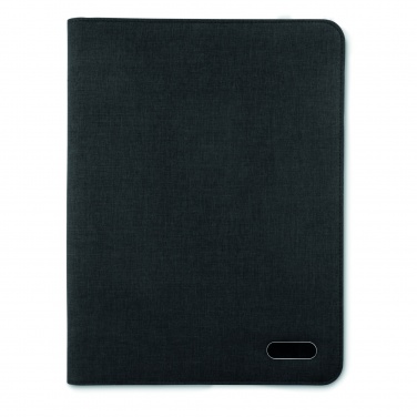 Logo trade promotional gifts image of: A4 conference folder zipped