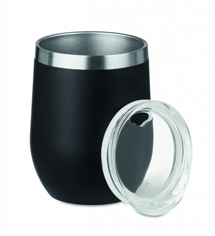 Logo trade promotional giveaways image of: Double wall mug 300ml