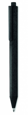 Logotrade promotional item image of: Wheat Straw/ABS push type pen