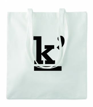 Logo trade promotional products image of: 105gr/m² bamboo fibre bag