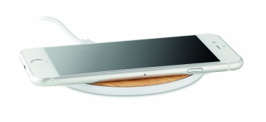 Logotrade promotional merchandise picture of: Wireless charger round 5W TISPAD