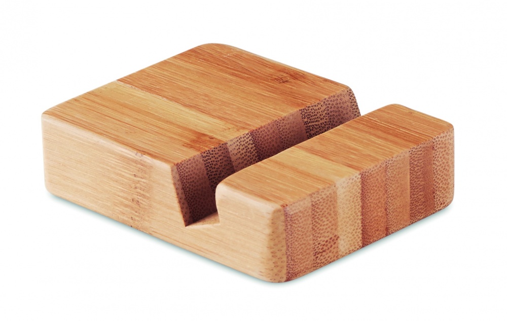 Logo trade promotional merchandise photo of: Bamboo stand APOYA