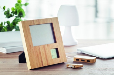 Logotrade promotional items photo of: Photo frame with weather statio