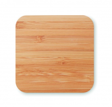 Logotrade promotional item picture of: Bamboo wireless charge pad 5W