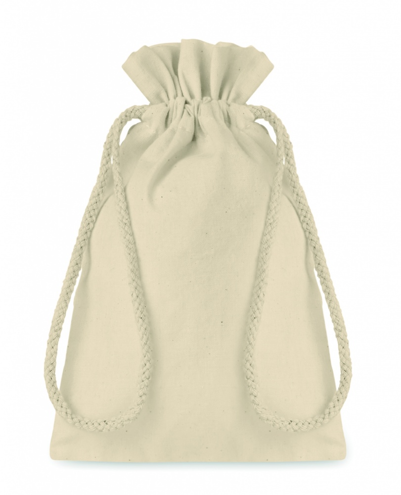 Logotrade promotional items photo of: Small Cotton draw cord bag