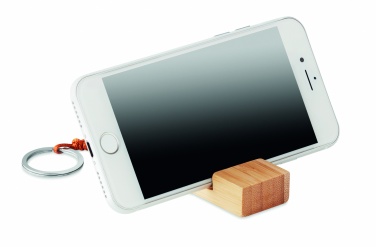 Logo trade promotional merchandise image of: Key ring and Smartphone Kuldīga