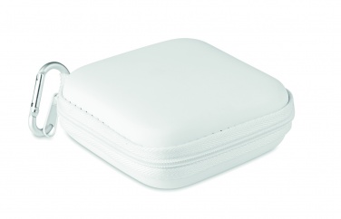 Logo trade promotional gift photo of: Wireless charger travel set
