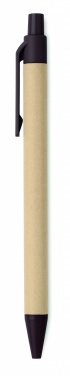 Logotrade promotional gifts photo of: Push ball pen coffee husk/ABS
