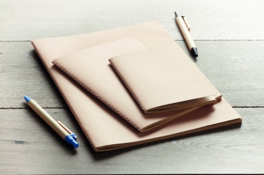 Logotrade advertising products photo of: A6 recycled notebook 80 plain