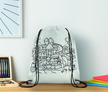 Logotrade promotional products photo of: Non woven kids bag with pens