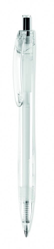 Logo trade promotional item photo of: RPET push ball pen