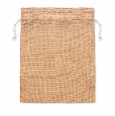 Logotrade promotional item picture of: Medium jute gift bag 25 x 32cm