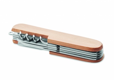 Logotrade corporate gifts photo of: Multi tool pocket knife bamboo